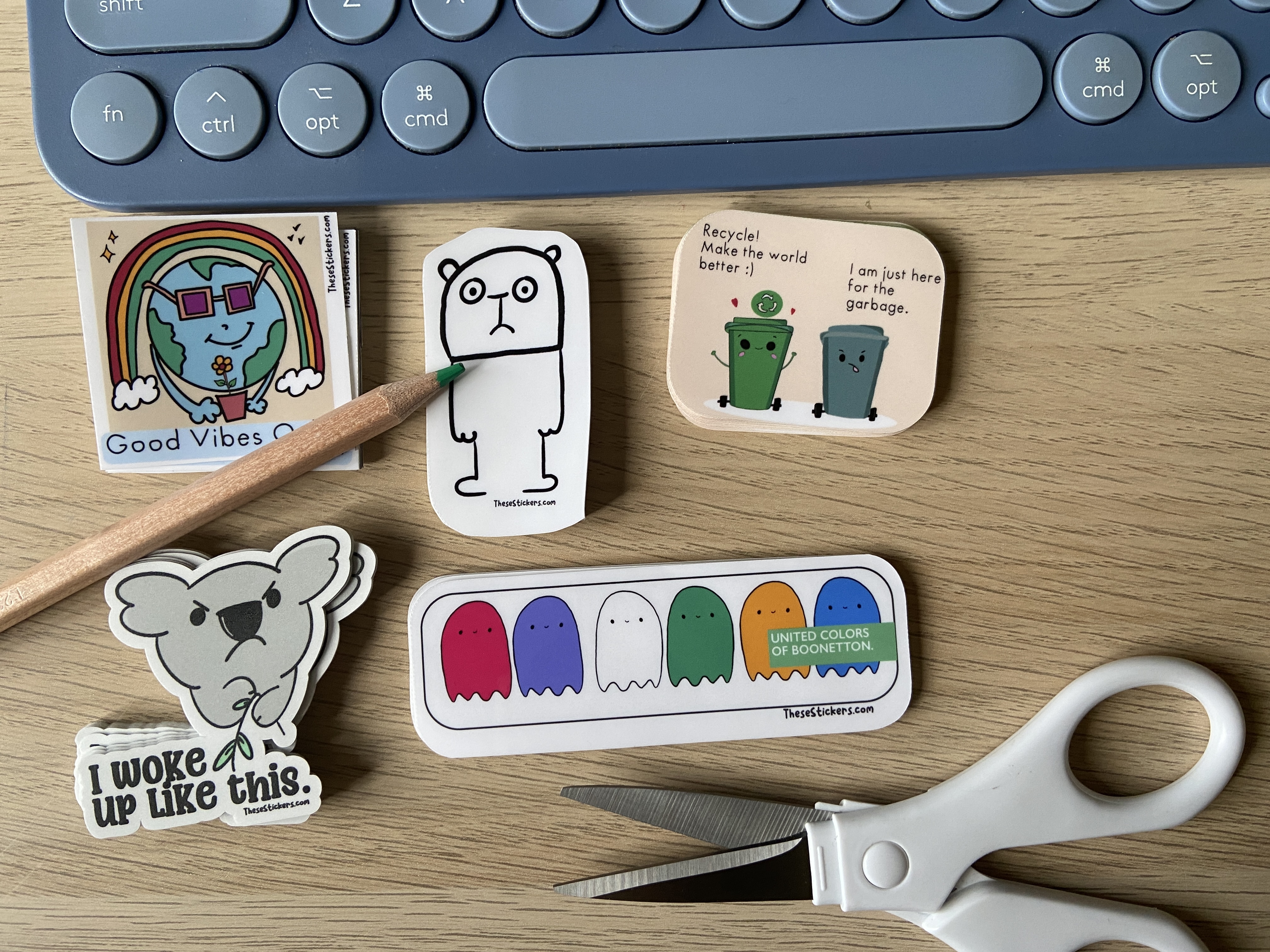 Hand Mand Sticker These Stickers - Manojs Handmade Stickers